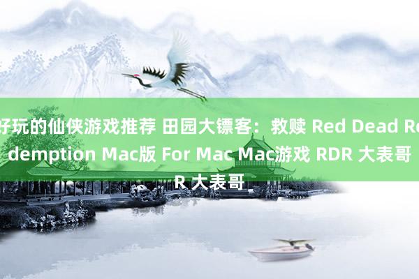 好玩的仙侠游戏推荐 田园大镖客：救赎 Red Dead Redemption Mac版 For Mac Mac游戏 RDR 大表哥