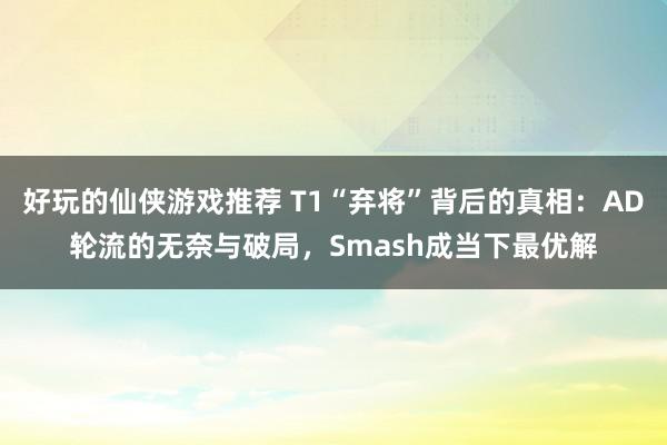 好玩的仙侠游戏推荐 T1“弃将”背后的真相：AD轮流的无奈与破局，Smash成当下最优解